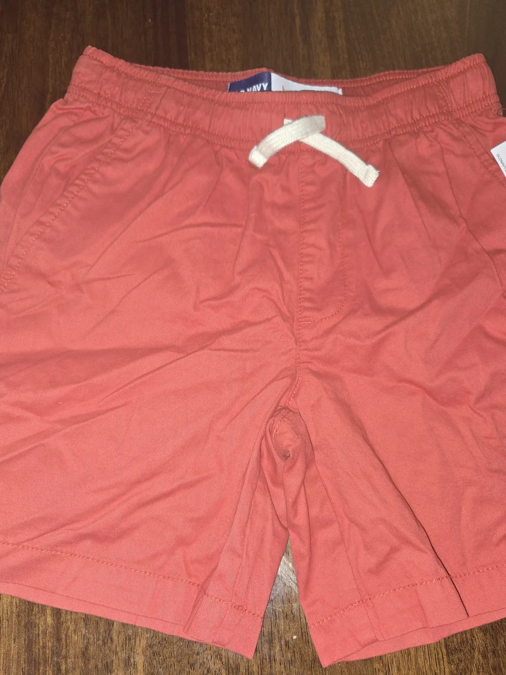 Old Navy Boys L (10-12) Coral-Red Drawstring  Shorts